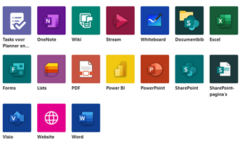 Meer apps binnen Microsoft Teams